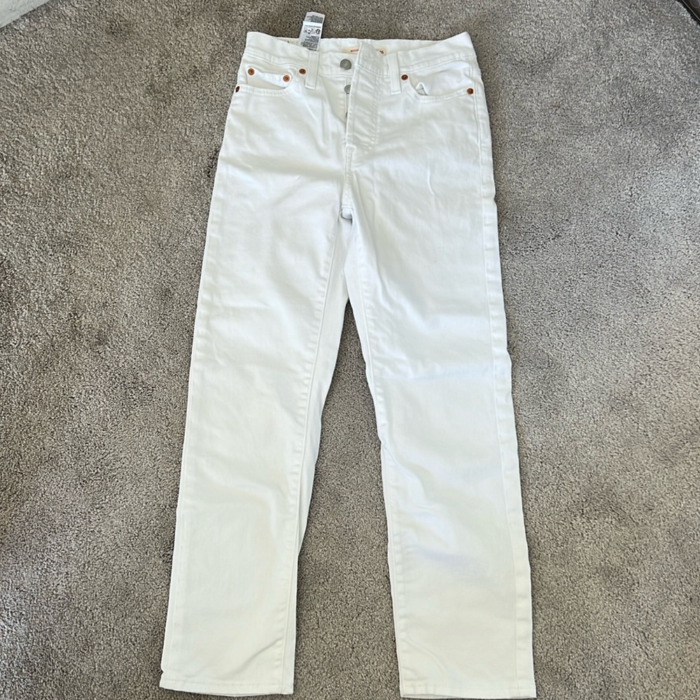 White Levi’s - worn twice